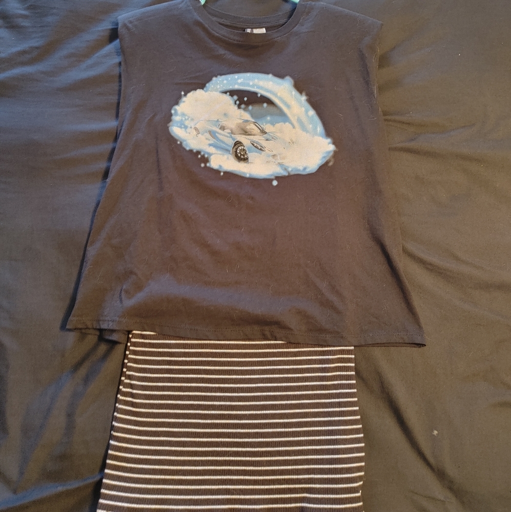 Shirt and a dress